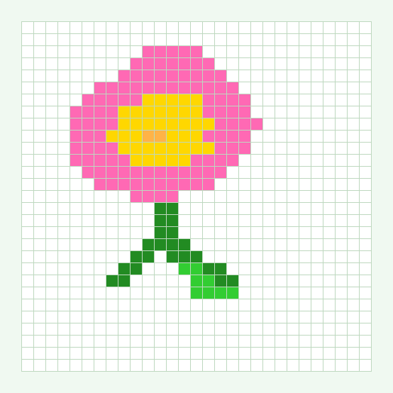 Garden Bloom bead pattern preview
