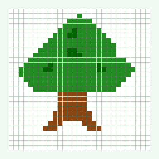 Storybook Tree bead pattern preview
